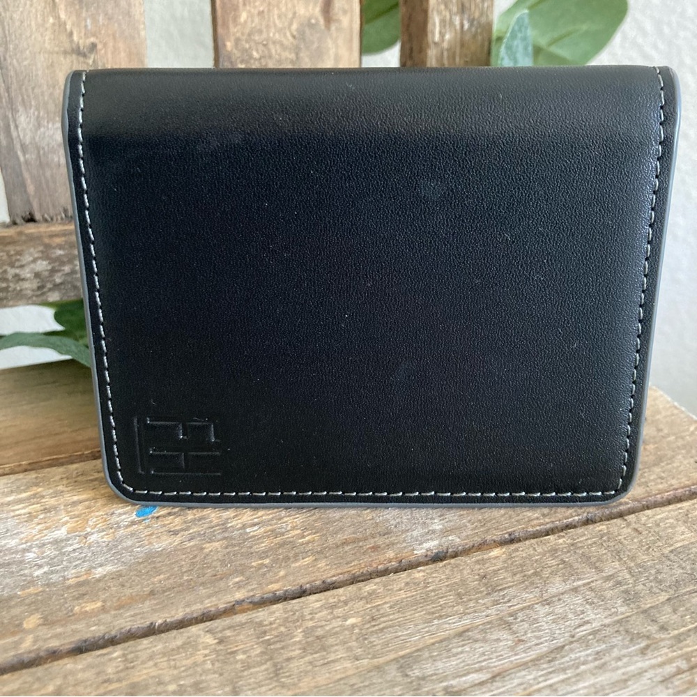 FORREST & HAROLD SLIM TOP GRAIN LEATHER HAND CRAFTED MONEY CLIP SLIM WALLET